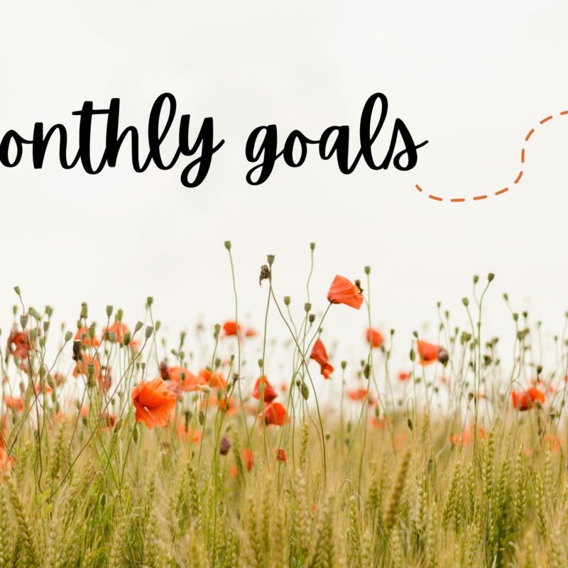 Monthly Goals | May 2025