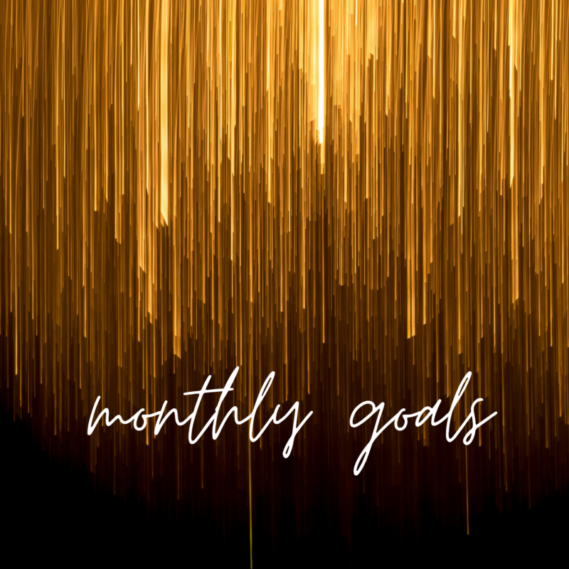 Monthly Goals | January 2026